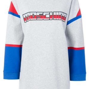 NWT Moschino Transformers Sweatshirt Dress XS